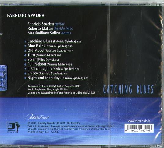 Catching Blues - CD Audio di Fabrizio Spadea - 2