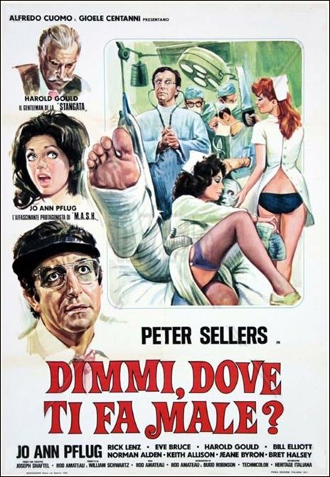 Dimmi, dove ti fa male? (DVD) di Rod Amateau - DVD