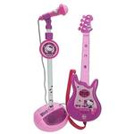 Reig 1494 - Chitarra Hello Kitty a 4 Corde e Microfono con Asta