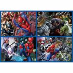 Multi 4 Puzzles 50-80-100-150 Ultimate Spider-Man