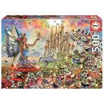 Puzzle Educa Fairies and Butterflies 500 pcs