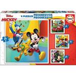 Puzzle Educa Mickey & Friends (25 + 20 + 16 + 12 pcs)