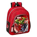 Zaino Scuola The Avengers Infinity Rosso Nero (27 x 33 x 10 cm)