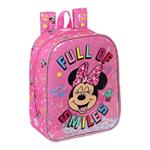 Zaino Scuola Minnie Mouse Lucky Rosa (22 x 27 x 10 cm)