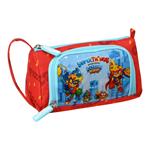 Astuccio Scuola SuperThings Kazoom Kids Rosso Azzurro Chiaro (20 x 11 x 8.5 cm)