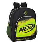 Zaino Scuola Nerf Friends forever Nero Lime (32 x 38 x 12 cm)