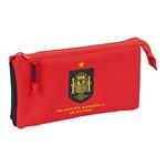 Astuccio Scuola RFEF Rosso Azzurro (22 x 12 x 3 cm)