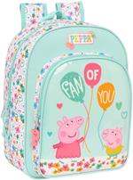 Zaino Scuola Peppa Pig Cosy corner Azzurro Chiaro (26 x 34 x 11 cm)