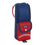 Astuccio Scuola Safta University Rosso Blu Marino (6 x 21 x 6 cm)