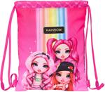 Zaino a Sacca per Bambini Rainbow High Fucsia (26 x 34 x 1 cm)