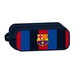 Astuccio Scuola F.C. Barcelona Rosso Granato Blu Marino (21 x 8 x 6 cm)