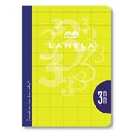 Taccuino Lamella, 4º 50H, quadretti 2,5 mm, copertina base