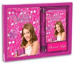 Set diario + notepad Violetta