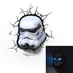 Lampada da Muro 3D - Strooper Star Wars