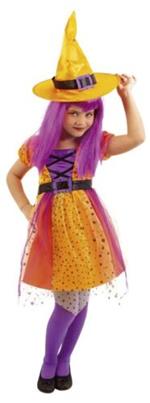 Rubie's Costume strega Superstar arancione Taglia L