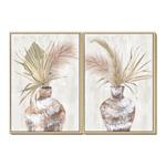 Quadro DKD Home Decor Vaso (70 x 4 x 100 cm) (2 pcs)