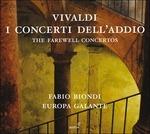 I Concerti Dell'addio - CD Audio di Antonio Vivaldi