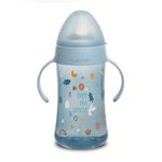 Biberon con Manici Second 270ml 4M+ Azzurro