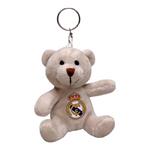 Portachiavi Real Madrid C.F. Bianco Orsetto di Peluche