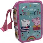 CYP BRANDS- Plumier 3 Pisos con Material Escolar Peppa Pig Astucci, Multicolore, EP-333-PG