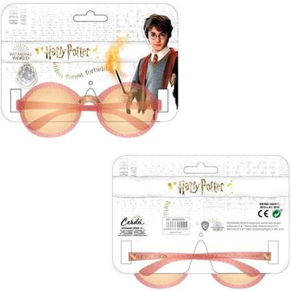 Harry Potter Occhiali Da Sole per Bambini Rosa con Scritta Hogwarts Cerdà