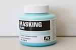 Acrylicos Vallejo Liquid Mask Sostanza Utilizzata per le Aree di Riserva che Rimangono non Verniciate, 85 ml, Trasparente