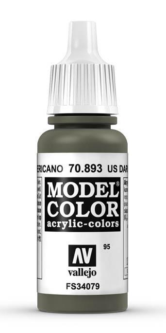 Vallejo 70.893 pittura Verde Bottiglia 17 ml - 2