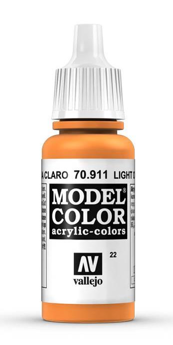 Vallejo 70.911 pittura Arancione Bottiglia 17 ml