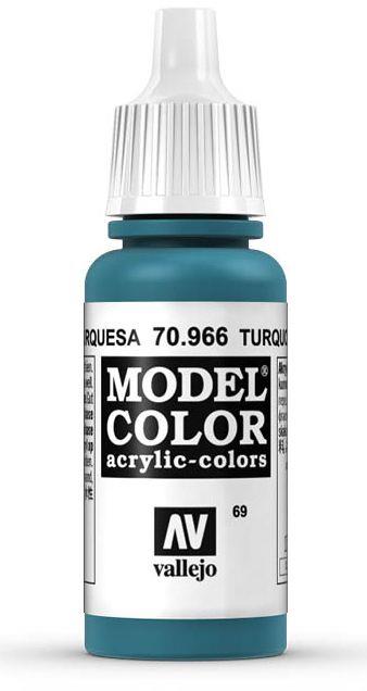 Vallejo 70.966 pittura 17 ml Turchese Bottiglia - 2