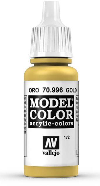 Vallejo 70.996 pittura 17 ml Oro Bottiglia