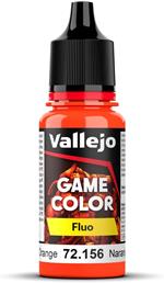 Game Color Fluo Orange 72156 Colori Vallejo