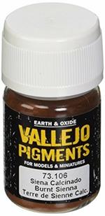 Vallejo Pigments. Burnt Sienna. VAL73106