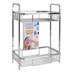 Scaffale da Bagno Confortime Alluminio (29 x 18 x 40 cm)