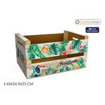 Scatola portaoggetti Confortime Paradise Brillante Tropicale (44 x 24,5 x 23 cm)