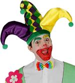 Cappello clown joker pagliaccio accessori travestimento carnevale circo