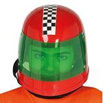 Casco da pilota formula 1 bambino rosso