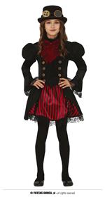 Costume Gothic Taglia 7-9 Anni