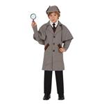 Costume Da Detective Taglia 7-9 Anni