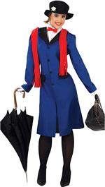 Costume mary poppins. Taglia L