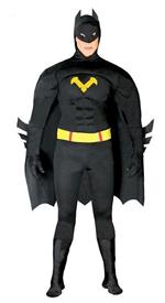 Guirca costume super batman nero. Taglia L