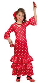 Vestito Flamenco Spagnola 5-6 Anni