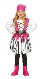 Vestito Rosa Pirata 5-6 Anni