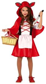 Costume cappuccetto rosso lupo. Da 5 anni