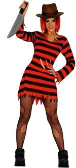 Costume donna freddy krueger. Taglia M