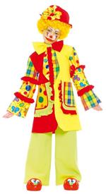 Vestito Clown Buffone 10-12 Anni