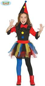 Costume clown killer bambina. Da 10 anni