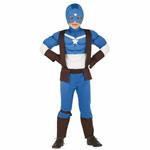 Costume capitan super eroe america. Da 3 anni