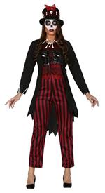 Costume strega voodoo sciaman. Taglia L