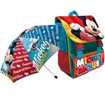 KIT ZAINO ESTENS+OMBRELLO MICKEY 17