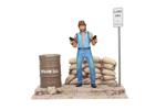 Invasion U.S.A. Matt Hunter Chuck Norris Deluxe Statue 18cm Figure